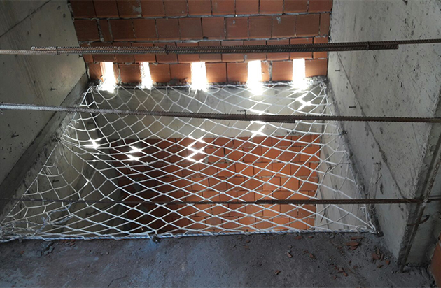 igas-sağlamiş inşaat güvenlik ağı