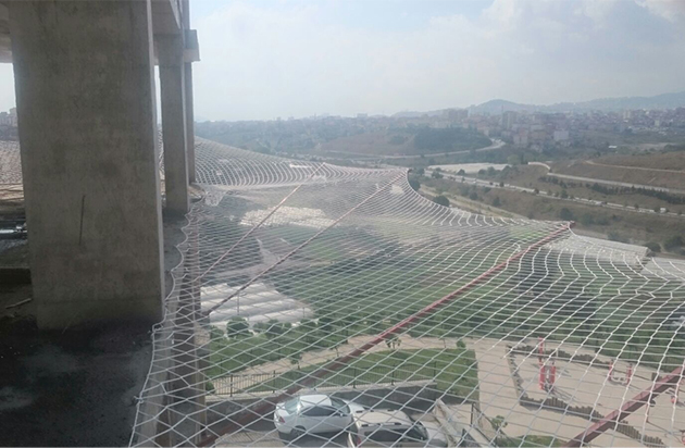 igas-sağlamiş inşaat güvenlik ağı