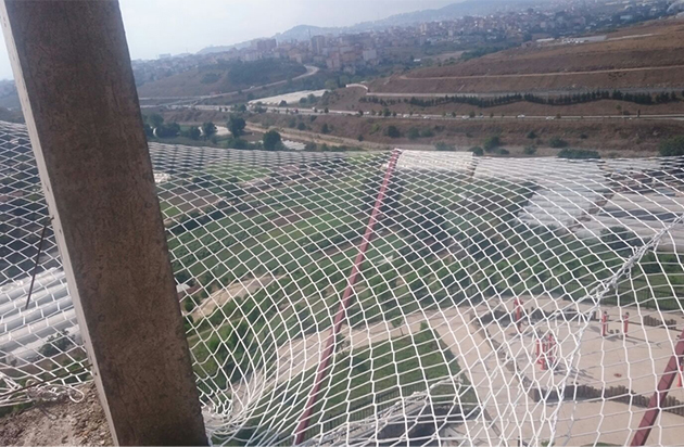 igas-sağlamiş inşaat güvenlik ağı