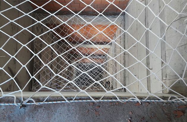 igas-sağlamiş inşaat güvenlik ağı