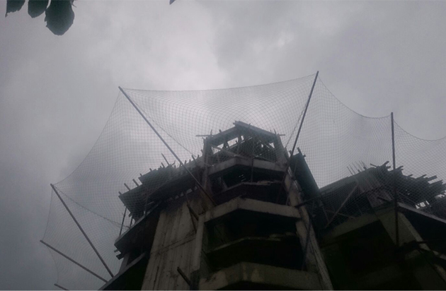 igas-sağlamiş inşaat güvenlik ağı