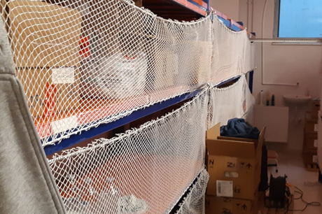 Çerkezköy Lise Öğretim Merdiven Boşluğu Güvenlik ağı