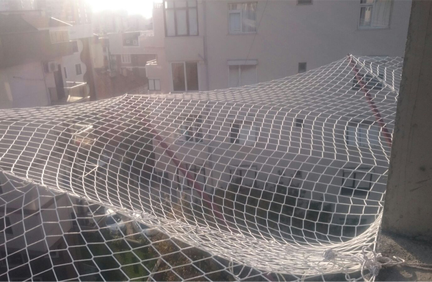 igas-sağlamiş inşaat güvenlik ağı