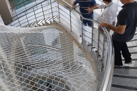 igas-sağlamiş inşaat güvenlik ağı