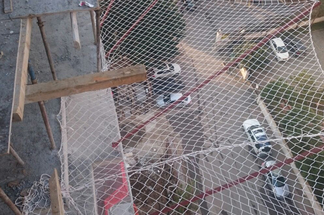 igas-sağlamiş inşaat güvenlik ağı