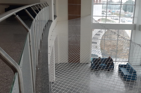 igas-sağlamiş inşaat güvenlik ağı